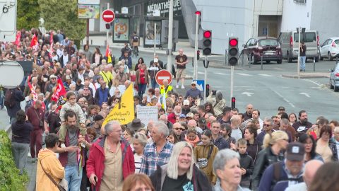 Le mouvement Bloquons tout à Châteauroux