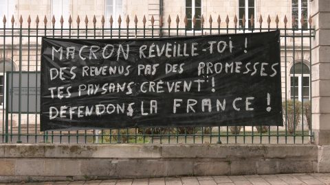 Les agriculteurs du Cher en colère