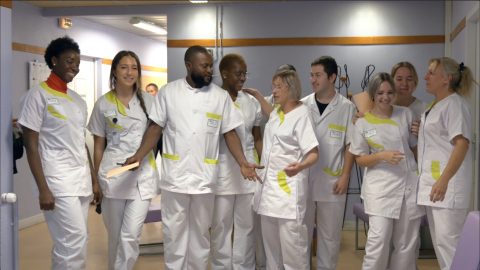 Les futurs aides-soignants en formation à Châteauroux