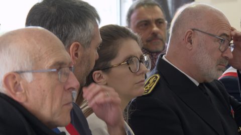 La ministre Aurore Bergé en déplacement dans le Cher