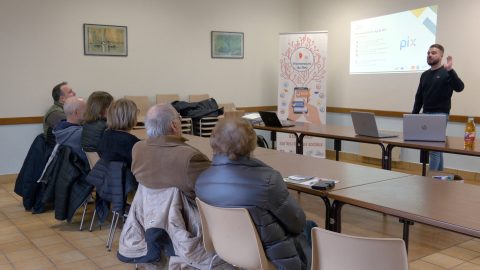Atelier numérique itinérant à Beaulieu
