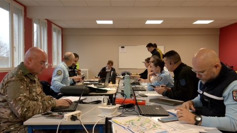 Un exercice de sécurité civile à Argenton-sur-Creuse