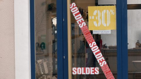 Début des soldes d'hiver à Argenton