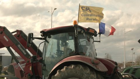 La Coordination Rurale de l'Indre manifeste à Châteauroux