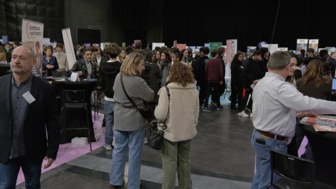 Formation et démonstrations au forum de l'orientation