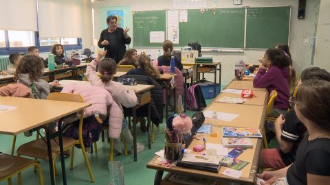 Un auteur à la rencontre des écoliers d'Issoudun