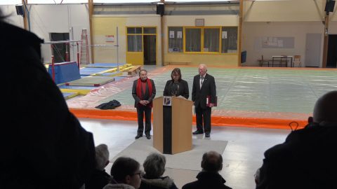 Le gymnase d'Issoudun porte dorénavant le nom de Micheline BIRTÈGUE