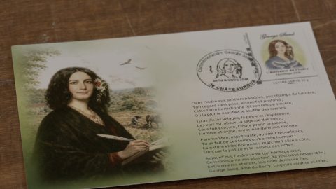 Le club philathélique de l'Indre militte pour la panthéonisation de George Sand