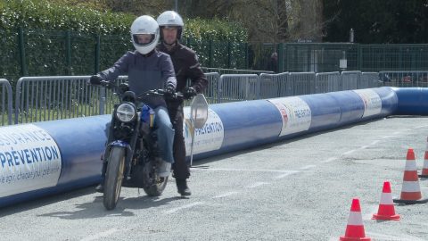 Une matinée pour sensibiliser à la sécurité routière des deux roues