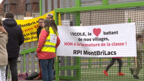 Les parents de Montgivray mobilisés contre la fermeture d'une classe