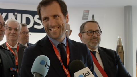 KNDS Group reçoit le ministre délégué chargé de la transition écologique