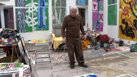 Dans l'atelier de Mick Texier