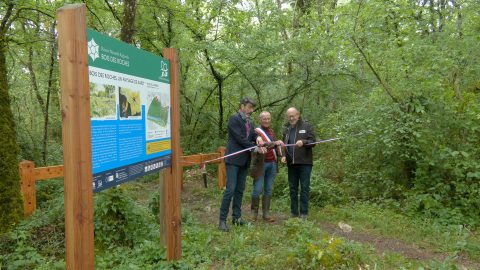 Le Bois des Roches inaugure un nouveau sentier de randonnée