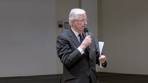 Michel Barnier à la rencontre des habitants de l'Indre