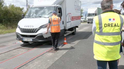 Contrôles des transports de marchandises dans le Cher