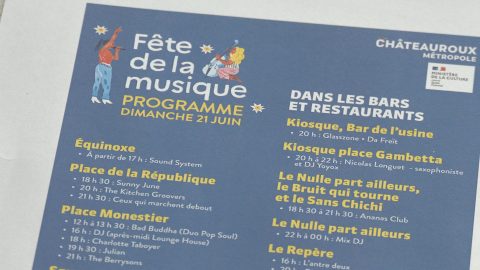 L'organisation de la fête de la musique à Châteauroux