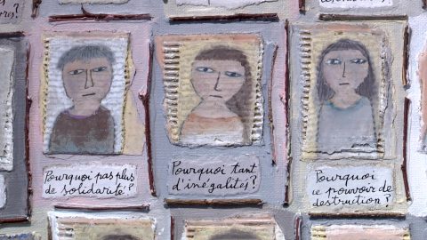 Marie Morel expose au Domaine de Varye