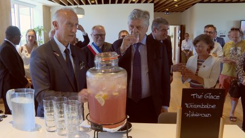 Nicolas FORISSIER en visite à l'entreprise MONIN