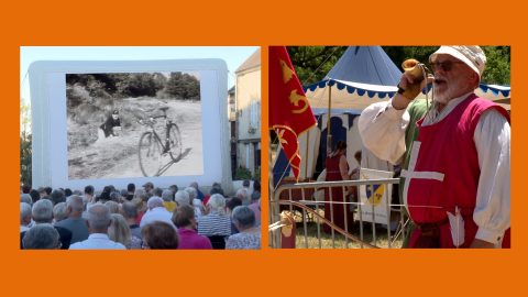 Festival Jacques TATI à Sainte sévère / Fête médiévale de Mehun-sur-Yèvre